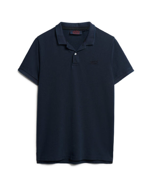 Superdry Vint Destroy Polo T.Shirt Navy